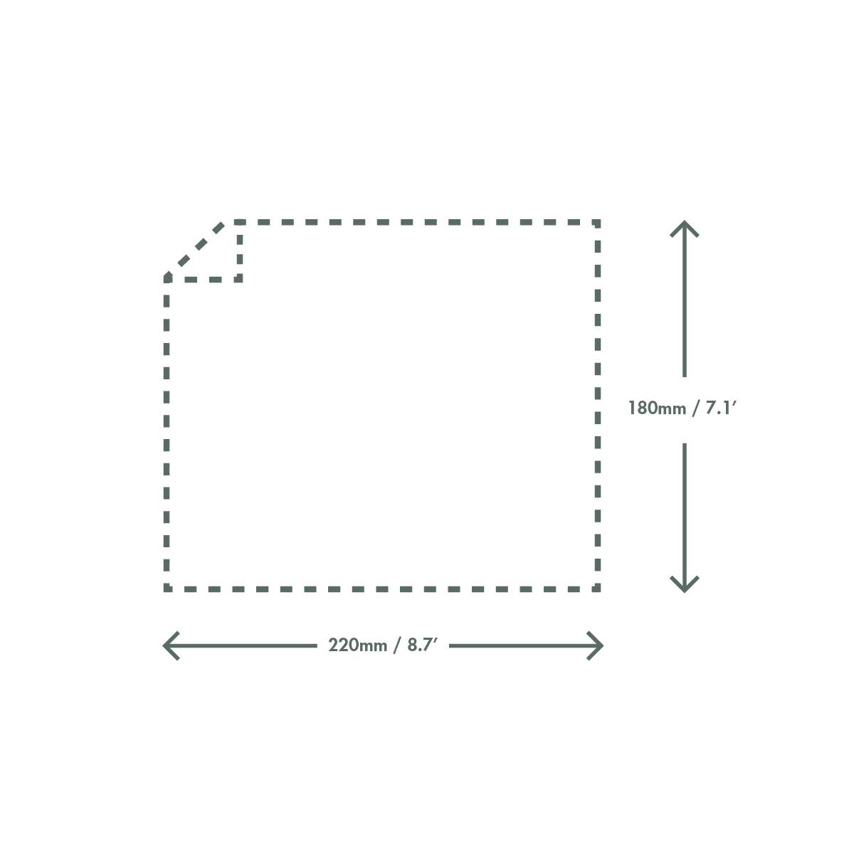 Dimensions_VGN5 VGN5 220 x 180mm clear film
