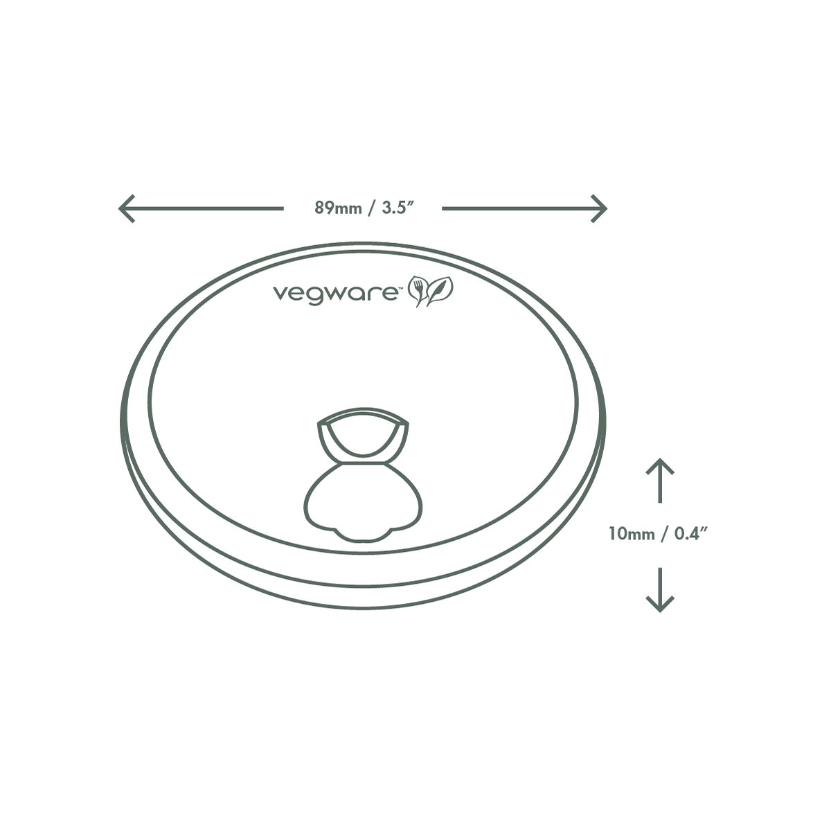 Dimensions_VLID89P 89-Series Paper hot cup lid