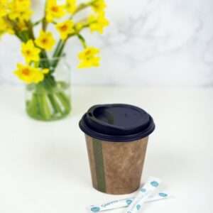 8oz brown kraft hot cup