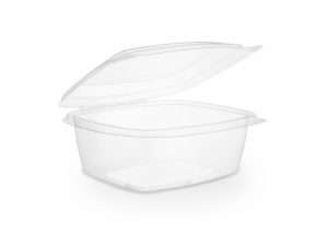 24oz PLA hinged deli container
